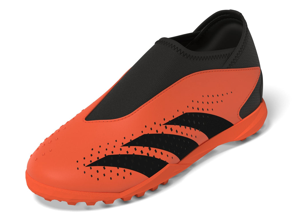 2026 New Arrival adidas Predator Accuracy.3 Laceless TF Turf Youth Soccer Cleats - Solar Orange/Black wholesalehk.shop