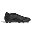 2026 New Arrival adidas Predator Accuracy.3 Laceless FG Firm Ground Soccer Cleats - Black/Black wholesalehk.shop
