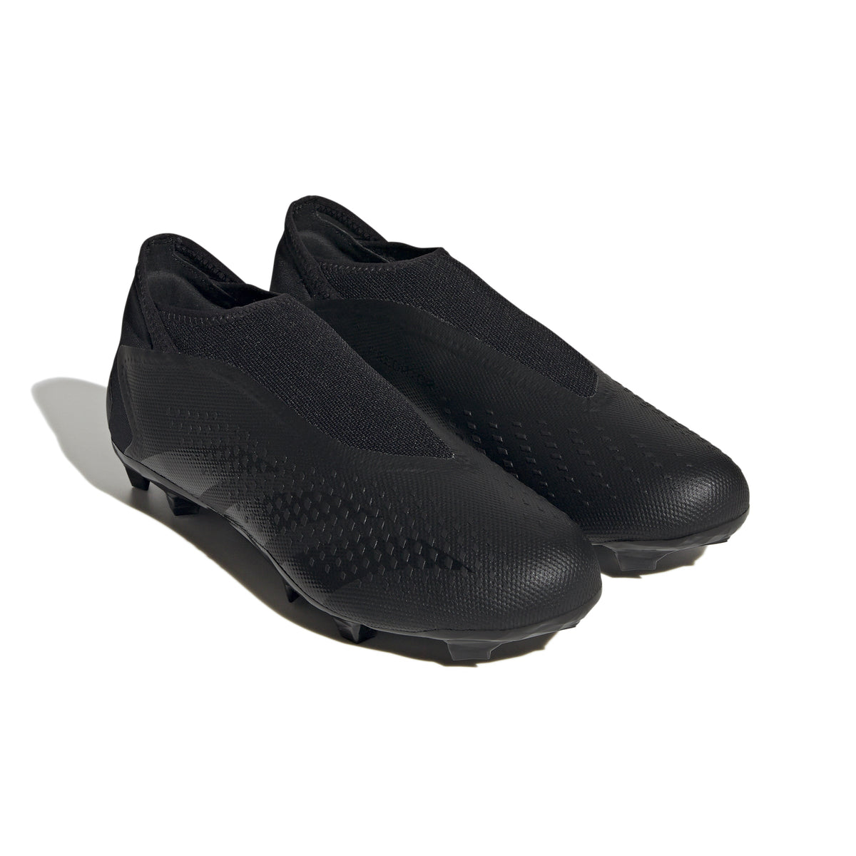 2026 New Arrival adidas Predator Accuracy.3 Laceless FG Firm Ground Soccer Cleats - Black/Black wholesalehk.shop