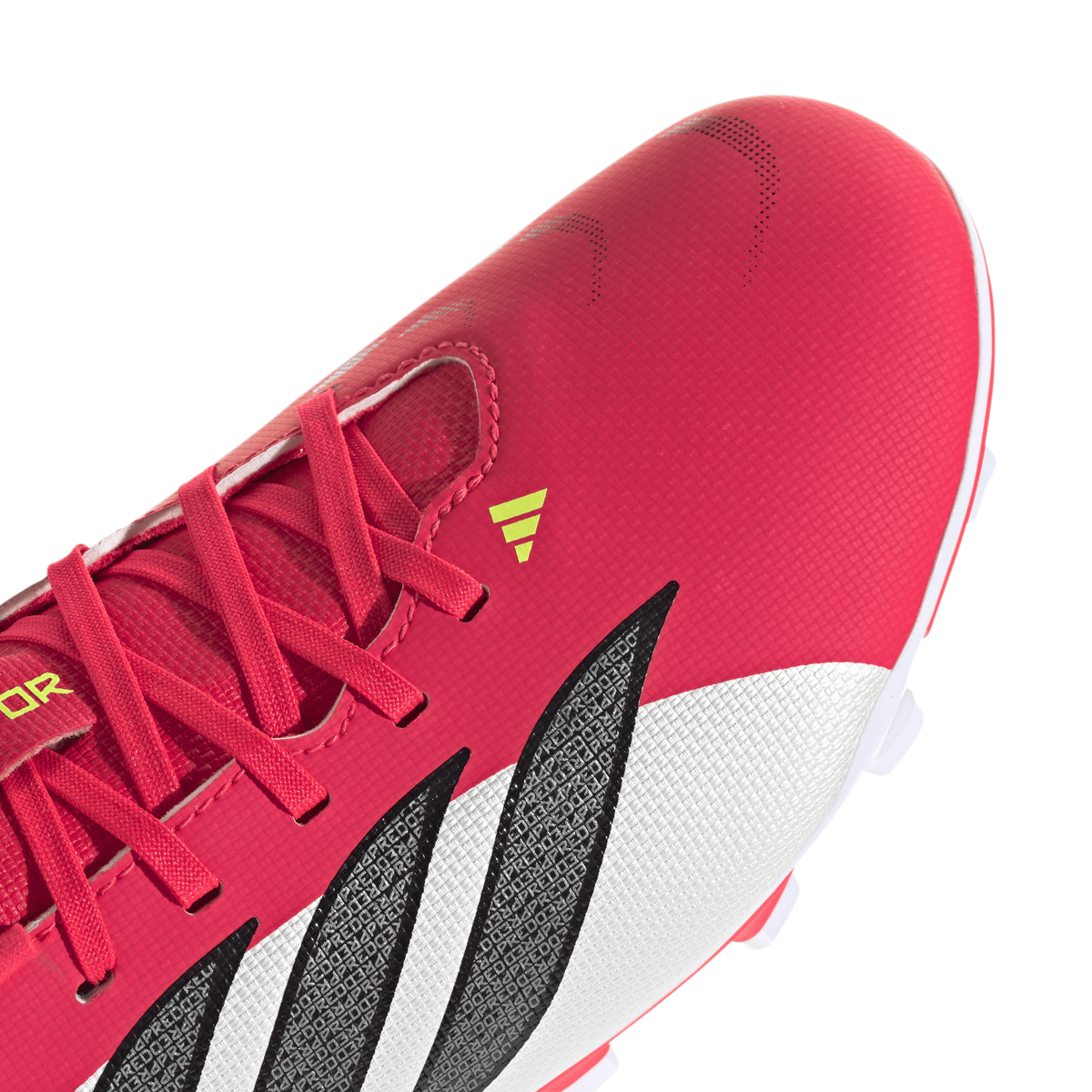 2026 New Arrival adidas Predator Club FG/MG Firm Ground/Multi Ground Youth Soccer Cleats - Red/Black/White wholesalehk.shop