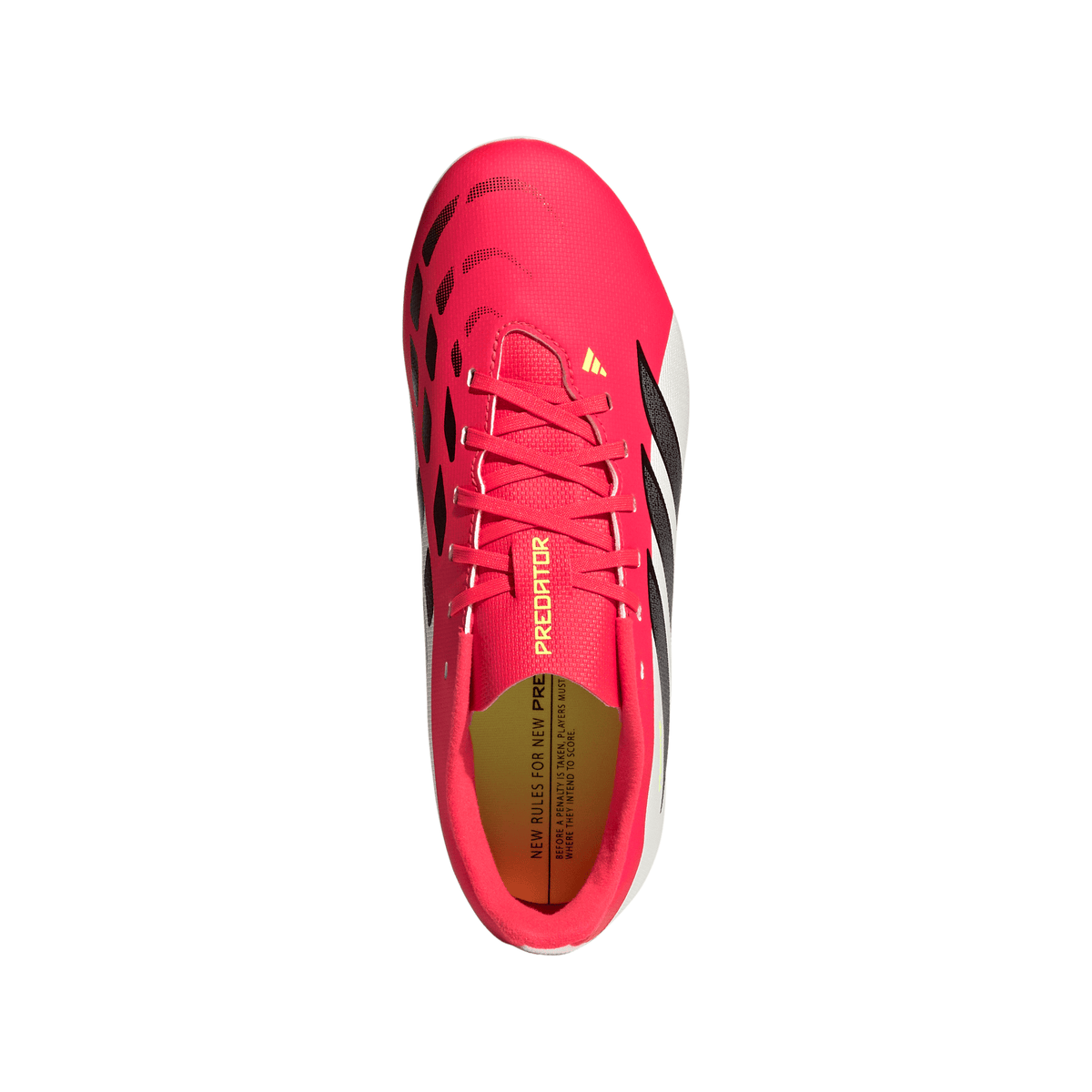 2026 New Arrival adidas Predator Club FG/MG Firm Ground/Multi Ground Youth Soccer Cleats - Red/Black/White wholesalehk.shop
