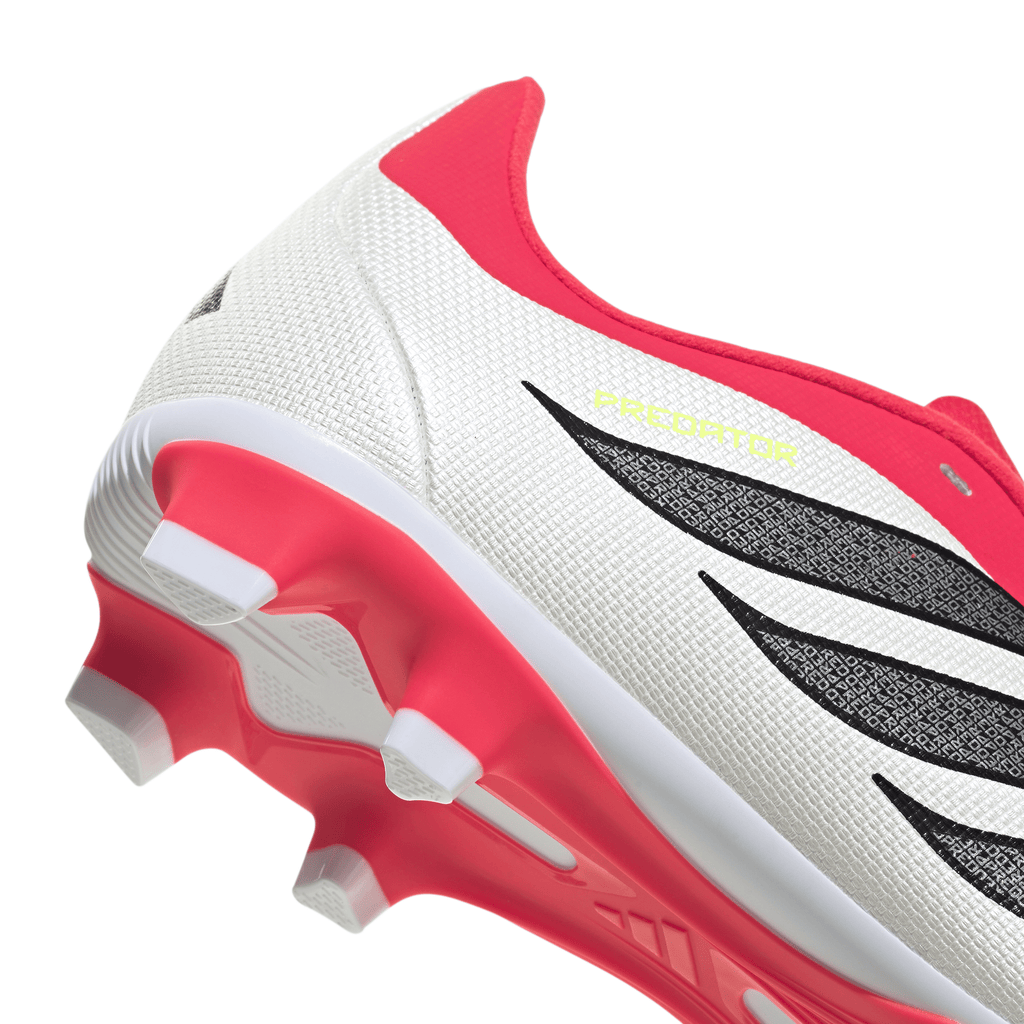 2026 New Arrival adidas Predator Club FG/MG Firm Ground/Multi Ground Youth Soccer Cleats - Red/Black/White wholesalehk.shop
