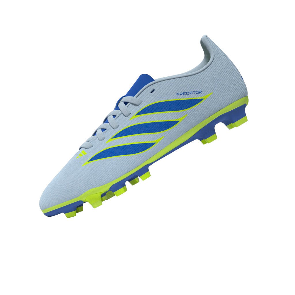 2026 New Arrival adidas Predator Club FG/MG Firm Ground/Multi Ground Youth Soccer Cleats - Sky/Blue/Yellow wholesalehk.shop