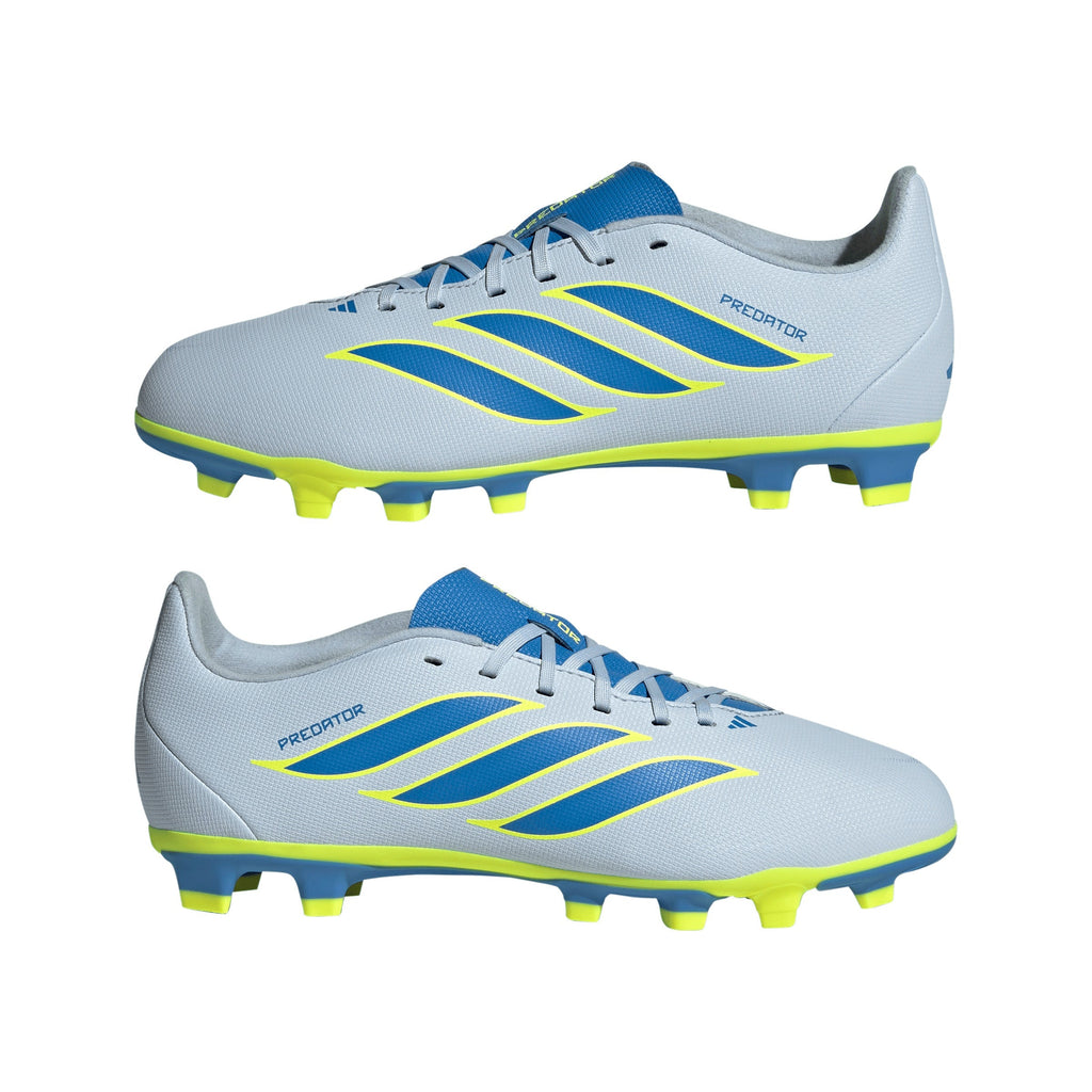2026 New Arrival adidas Predator Club FG/MG Firm Ground/Multi Ground Youth Soccer Cleats - Sky/Blue/Yellow wholesalehk.shop
