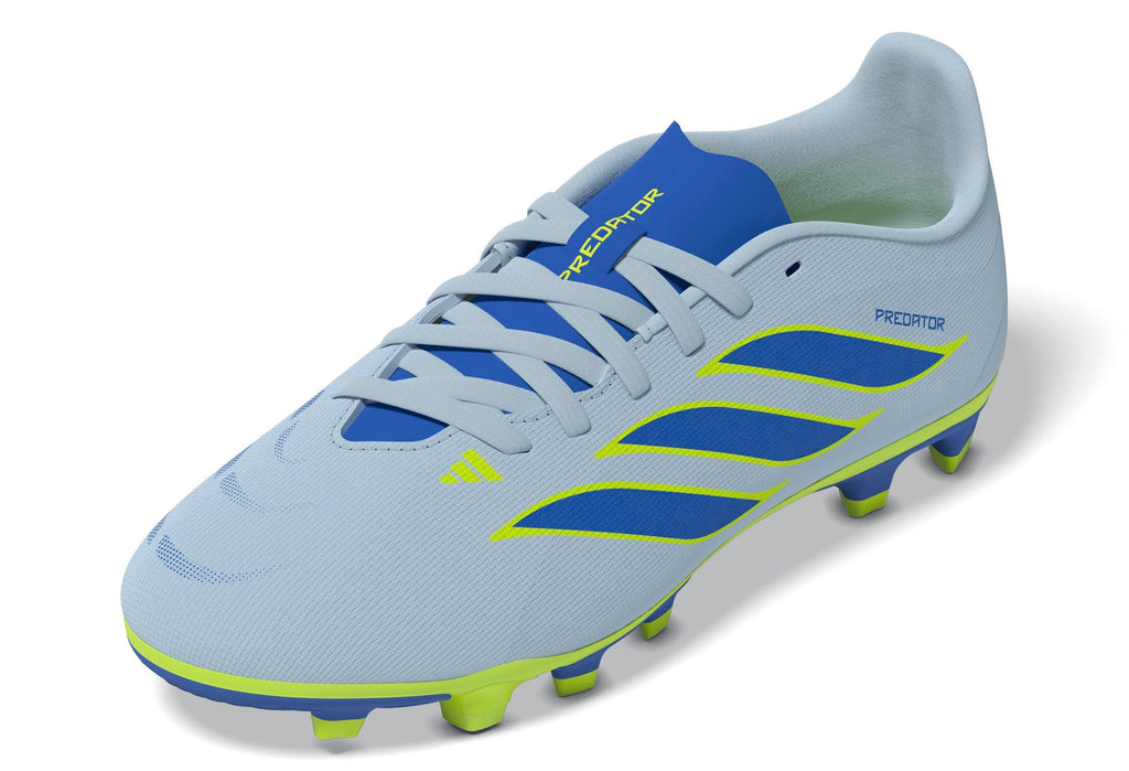 2026 New Arrival adidas Predator Club FG/MG Firm Ground/Multi Ground Youth Soccer Cleats - Sky/Blue/Yellow wholesalehk.shop