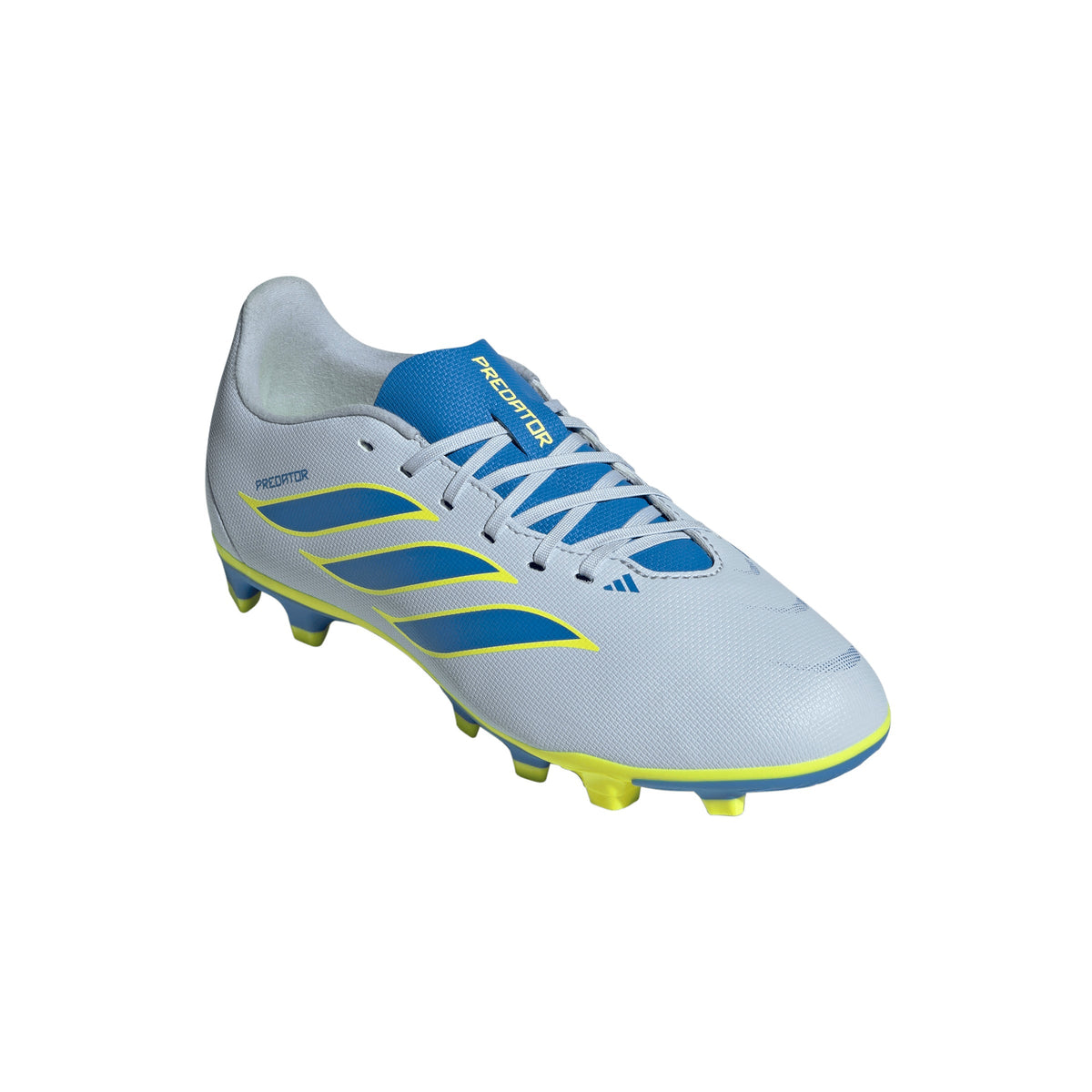 2026 New Arrival adidas Predator Club FG/MG Firm Ground/Multi Ground Youth Soccer Cleats - Sky/Blue/Yellow wholesalehk.shop