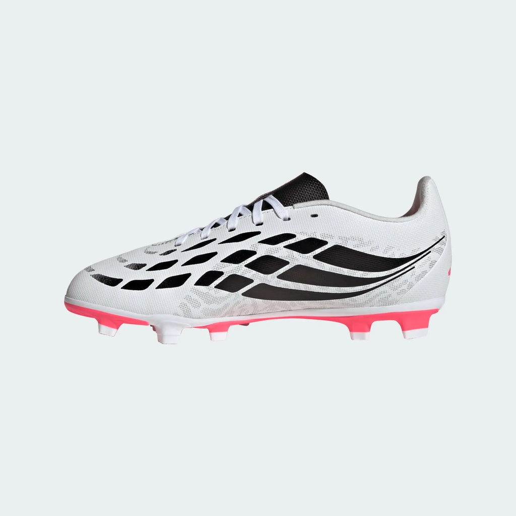 2026 New Arrival adidas Predator Club Firm Ground/ Multi Ground Youth Soccer Cleats - White/Black wholesalehk.shop