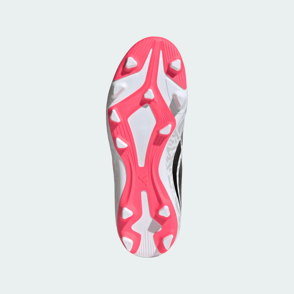 2026 New Arrival adidas Predator Club Firm Ground/ Multi Ground Youth Soccer Cleats - White/Black wholesalehk.shop