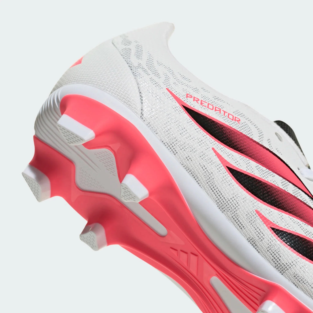 2026 New Arrival adidas Predator Club Firm Ground/ Multi Ground Youth Soccer Cleats - White/Black wholesalehk.shop