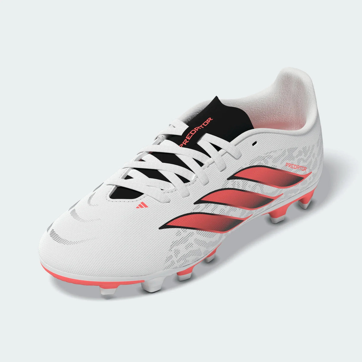 2026 New Arrival adidas Predator Club Firm Ground/ Multi Ground Youth Soccer Cleats - White/Black wholesalehk.shop