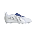 2026 New Arrival adidas Predator Club Fold-Over Tongue Elastic Laces Firm Ground/Multi Ground Youth Soccer Cleats - White wholesalehk.shop