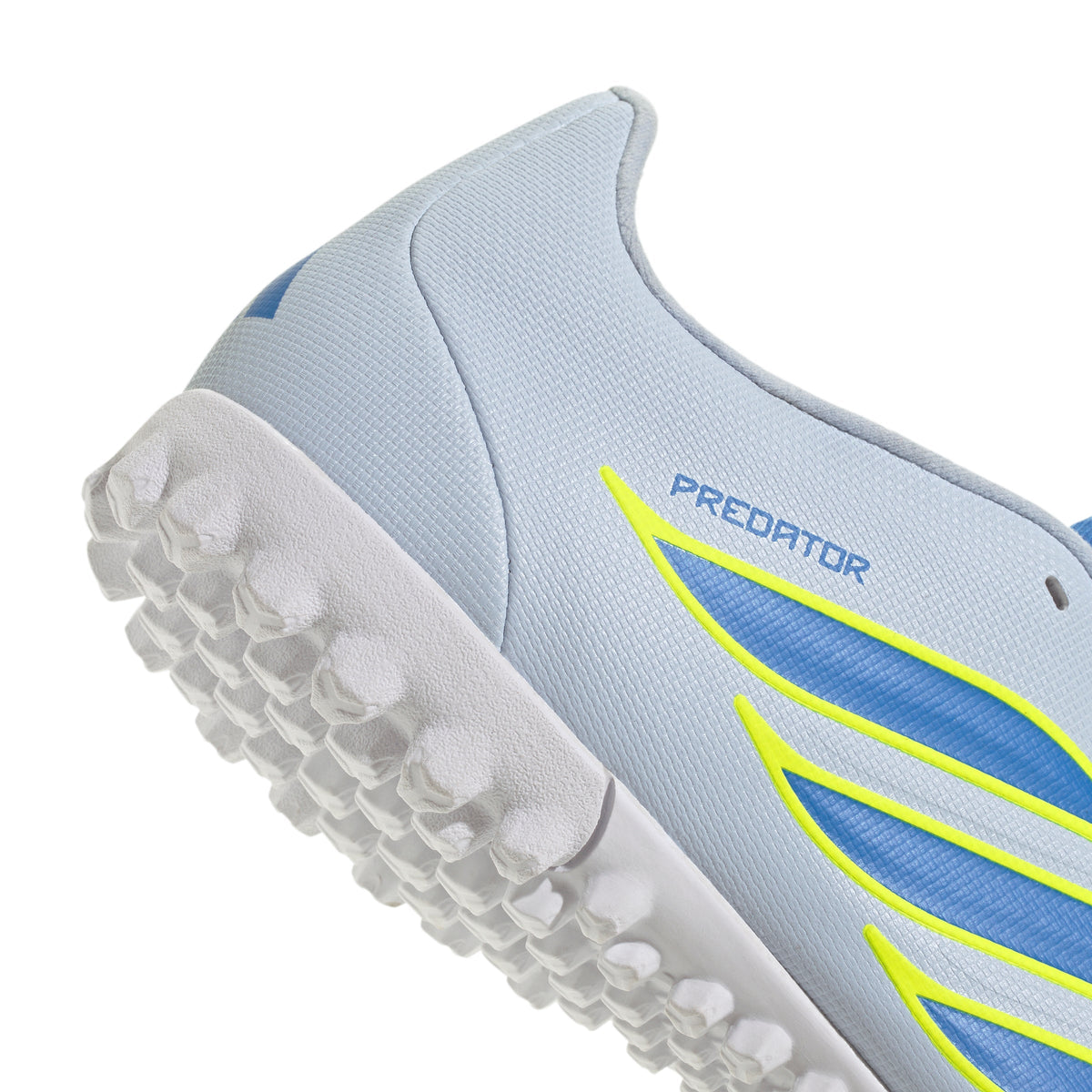 2026 New Arrival adidas Predator Club Fold-Over Tongue TF Turf Men's Soccer Cleats - Sky/Blue/Yellow wholesalehk.shop