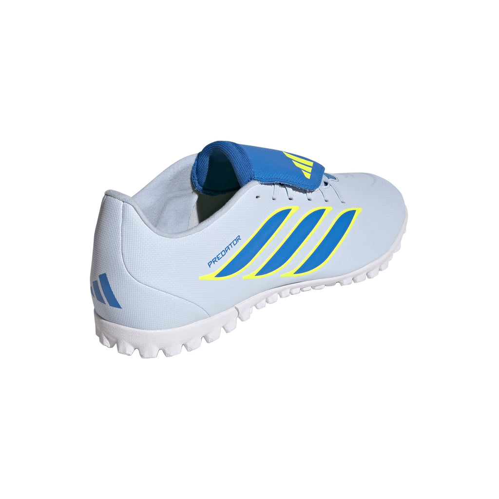 2026 New Arrival adidas Predator Club Fold-Over Tongue TF Turf Men's Soccer Cleats - Sky/Blue/Yellow wholesalehk.shop