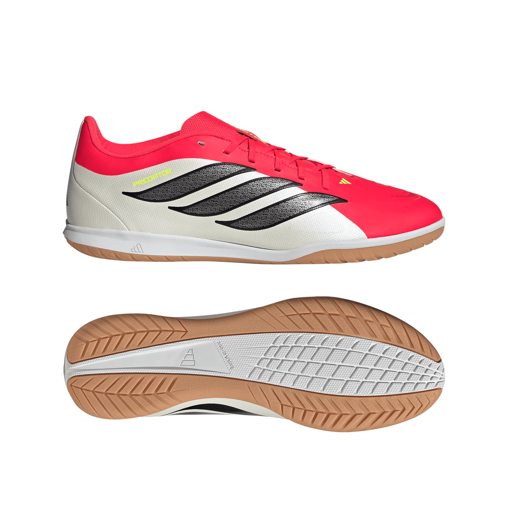 2026 New Arrival adidas Predator Club Sala IN Indoor Men´s Soccer Shoes - Red/Black/White wholesalehk.shop