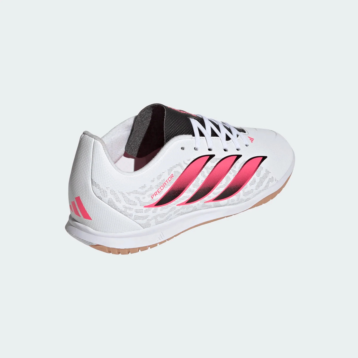 2026 New Arrival adidas Predator Club Sala Indoor Youth Soccer Shoes - White/Black wholesalehk.shop
