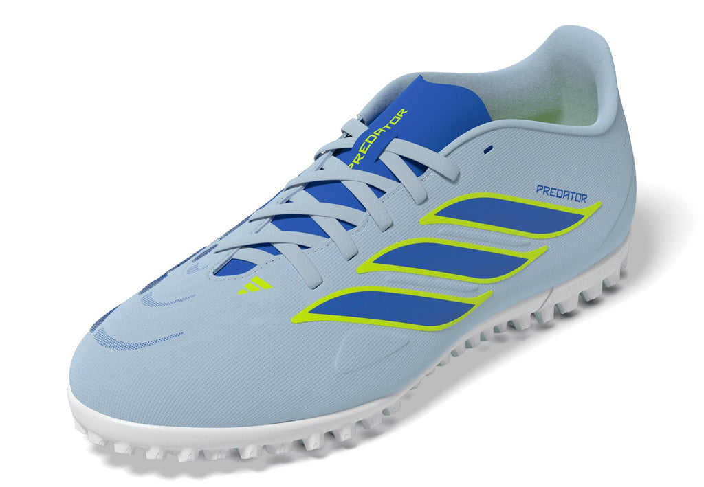 2026 New Arrival adidas Predator Club TF Turf Men's Soccer Cleats - Sky/Blue/Yellow wholesalehk.shop