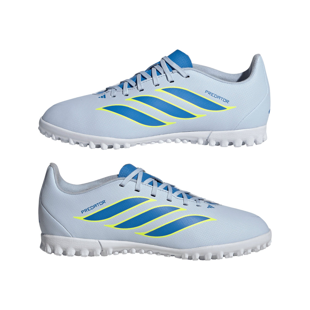 2026 New Arrival adidas Predator Club TF Turf Youth Soccer Cleats - Sky/Blue/Yellow wholesalehk.shop