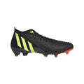 2026 New Arrival adidas Predator Edge.1 FG Firm Ground Boots Black/Solar Yellow/Solar Red wholesalehk.shop