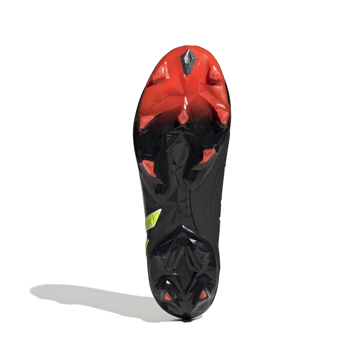 2026 New Arrival adidas Predator Edge.1 FG Firm Ground Boots Black/Solar Yellow/Solar Red wholesalehk.shop