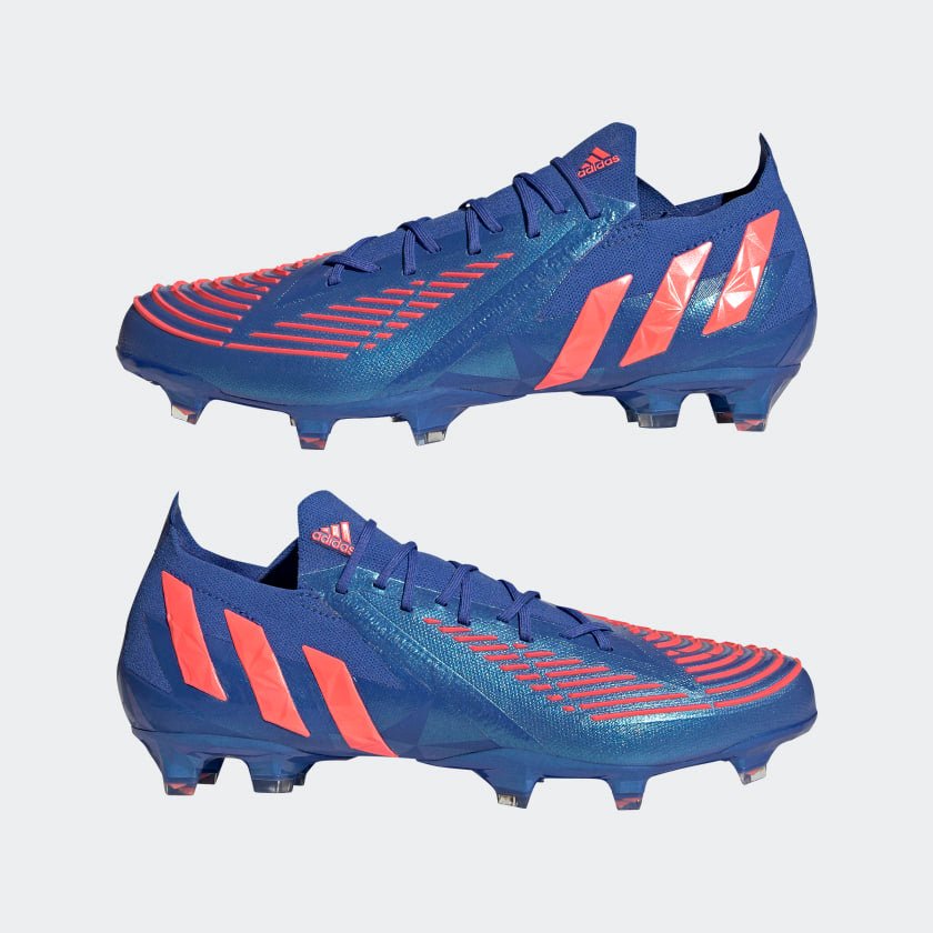 2026 New Arrival adidas Predator Edge.1 Low FG Firm Ground Soccer Cleats Hi-Res Blue/Turbo/ Hi-Res Blue wholesalehk.shop