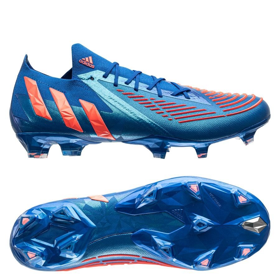 2026 New Arrival adidas Predator Edge.1 Low FG Firm Ground Soccer Cleats Hi-Res Blue/Turbo/ Hi-Res Blue wholesalehk.shop