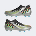 2026 New Arrival adidas Predator Edge.3 FG Firm Ground Soccer Cleats Silver/Black wholesalehk.shop