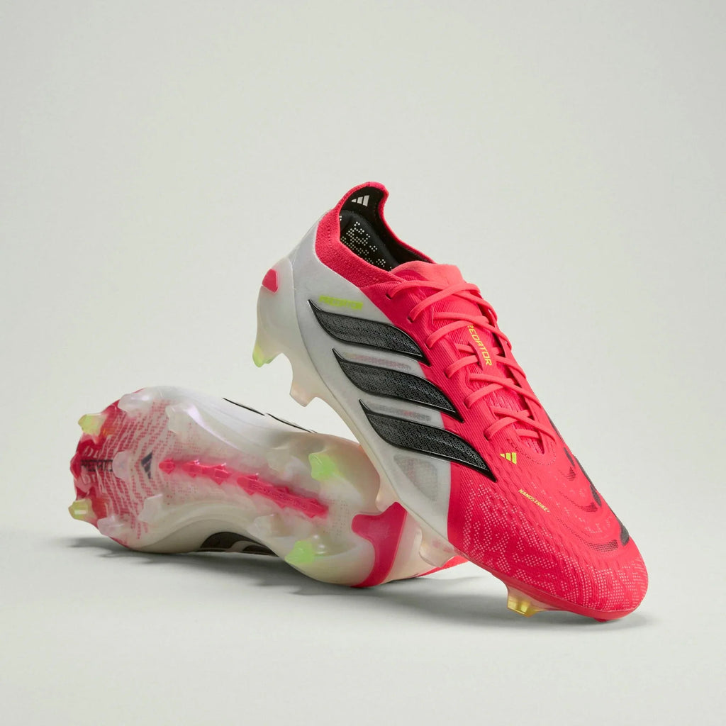 2026 New Arrival adidas Predator Elite FG Firm Ground Men's Soccer Cleats - Lucid Red/Black/White wholesalehk.shop