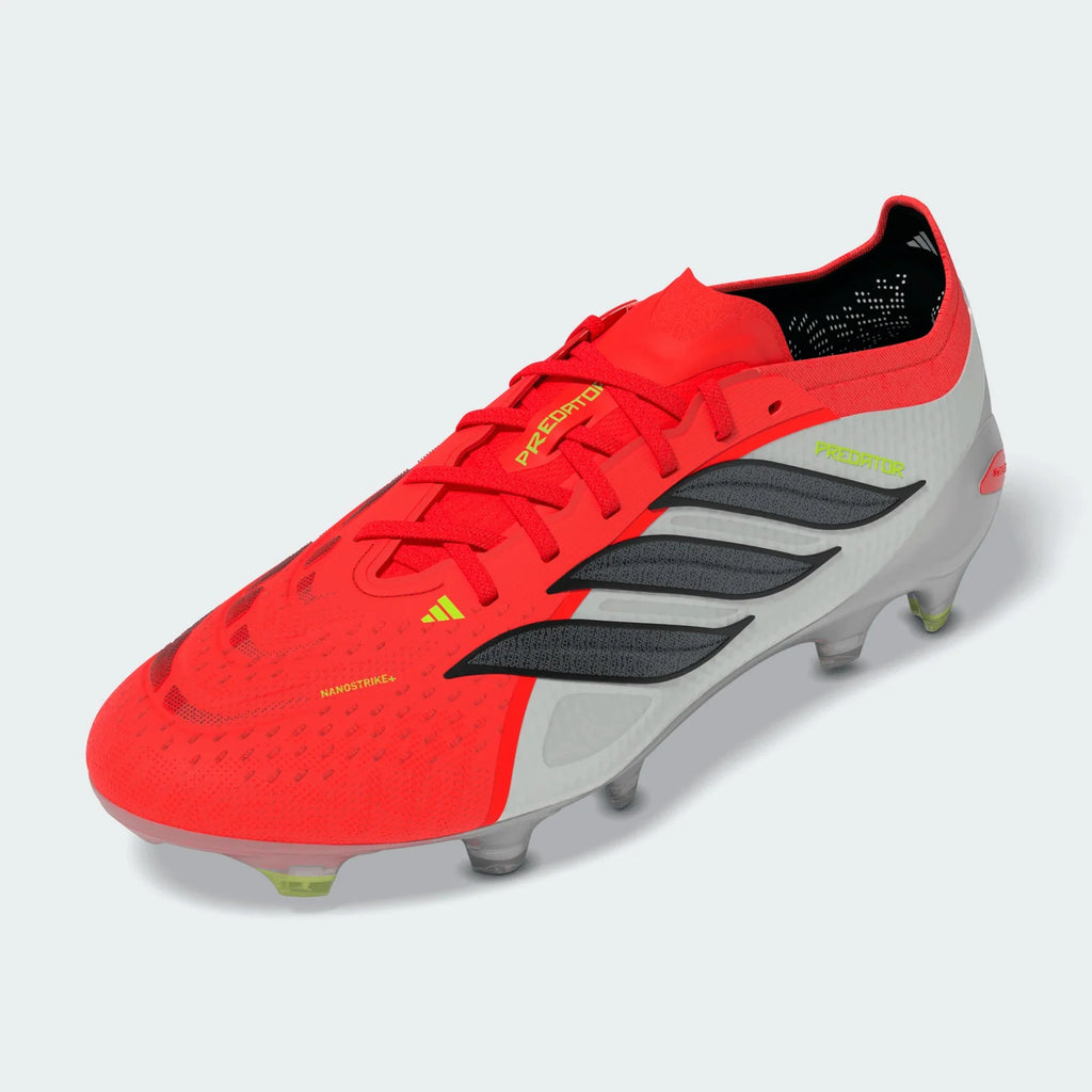 2026 New Arrival adidas Predator Elite FG Firm Ground Men's Soccer Cleats - Lucid Red/Black/White wholesalehk.shop