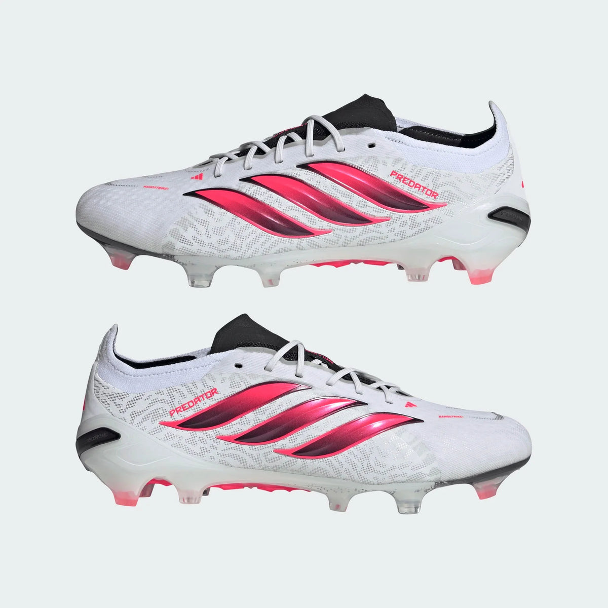 2026 New Arrival adidas Predator Elite Firm Ground Men's Soccer Cleats - White/Solar Turbo/Black wholesalehk.shop