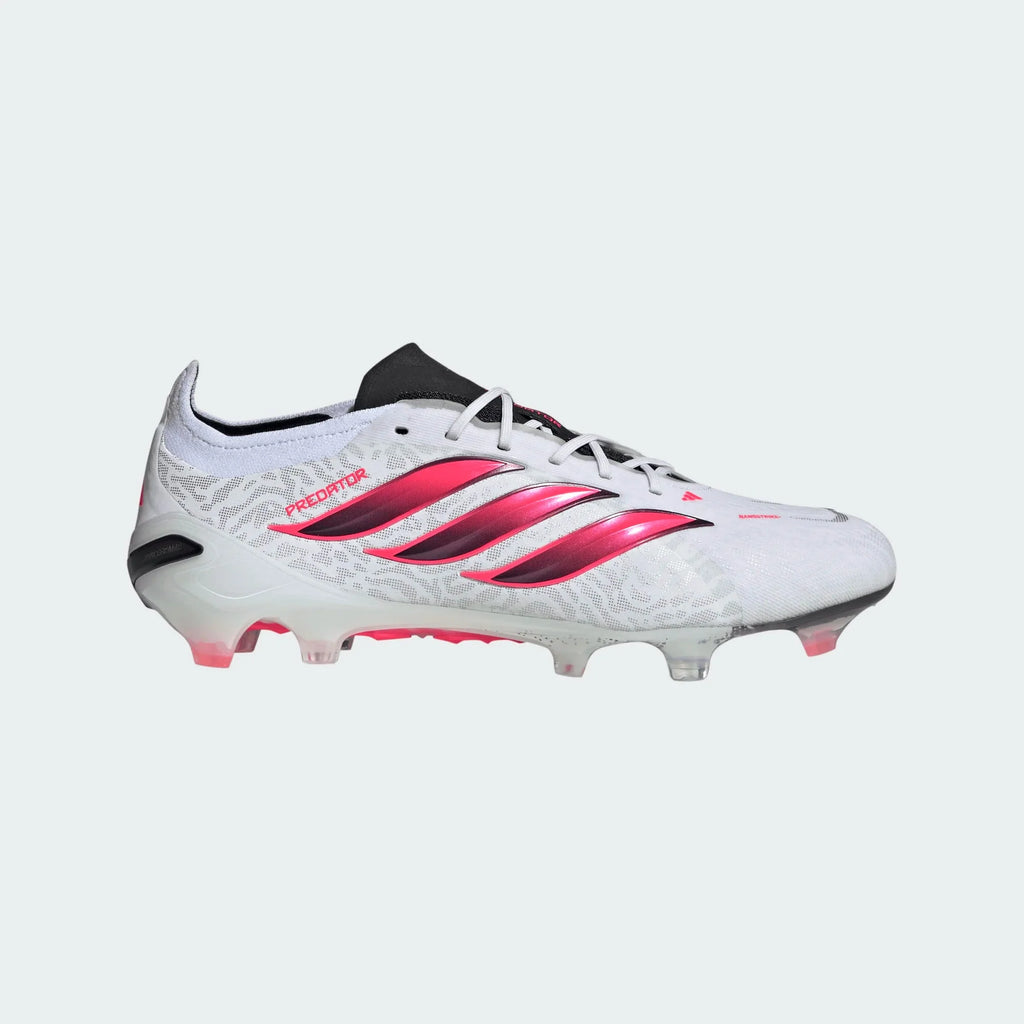 2026 New Arrival adidas Predator Elite Firm Ground Men's Soccer Cleats - White/Solar Turbo/Black wholesalehk.shop