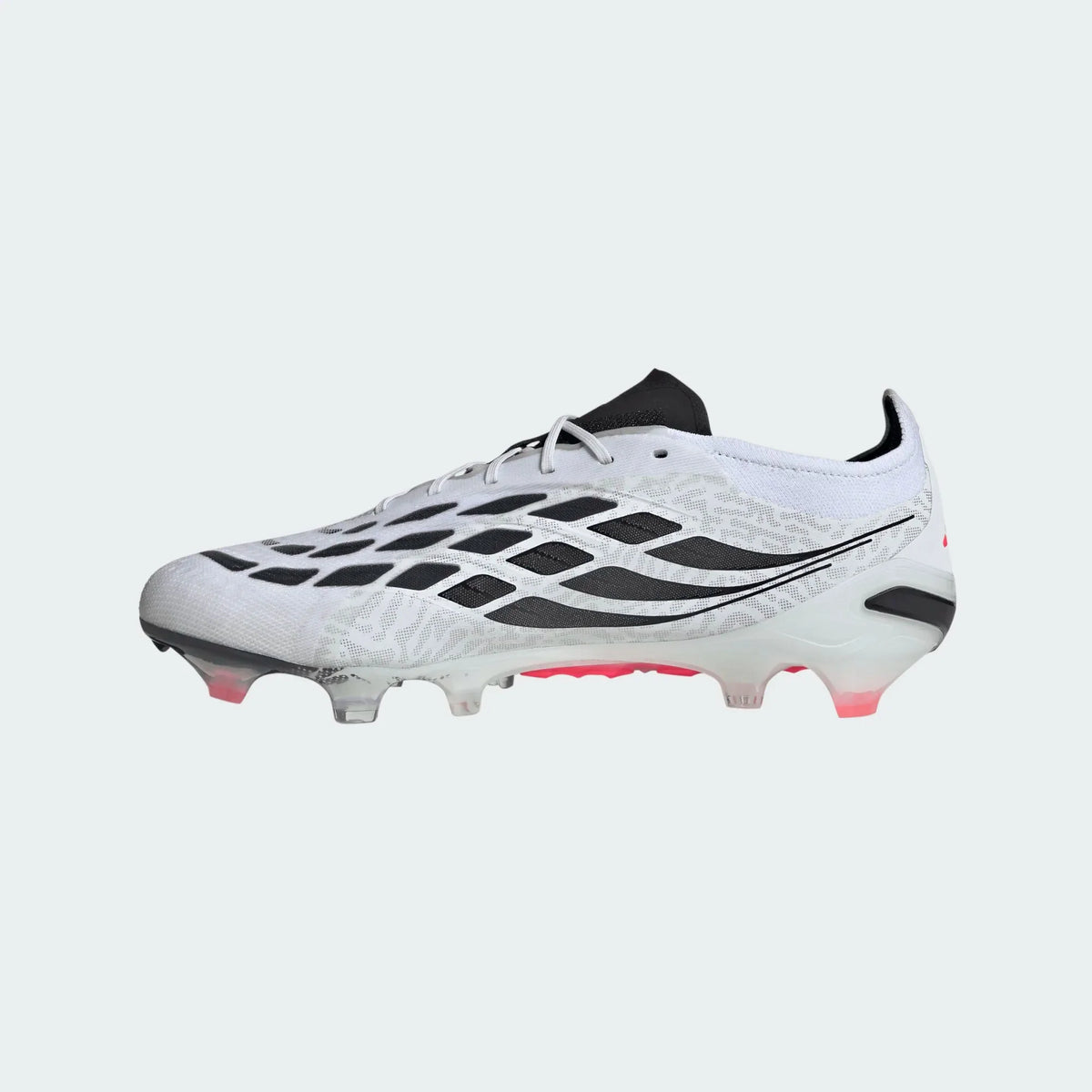 2026 New Arrival adidas Predator Elite Firm Ground Men's Soccer Cleats - White/Solar Turbo/Black wholesalehk.shop