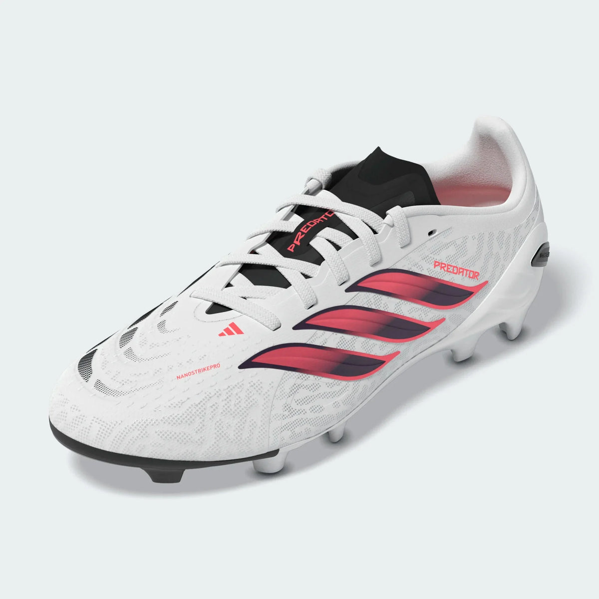 2026 New Arrival adidas Predator Elite Firm Ground Youth Soccer Cleats - White/Black wholesalehk.shop