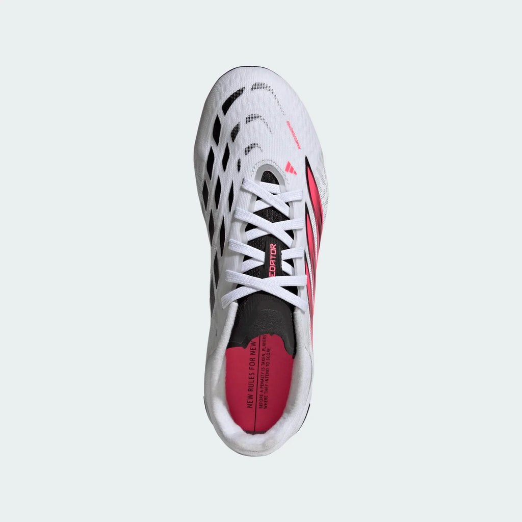 2026 New Arrival adidas Predator Elite Firm Ground Youth Soccer Cleats - White/Black wholesalehk.shop