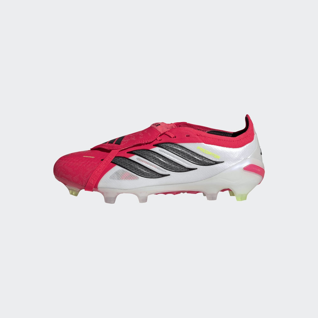 2026 New Arrival adidas Predator Elite Fold-Over Tongue FG Firm Ground Men's Soccer Cleats - Lucid Red/Black/White wholesalehk.shop