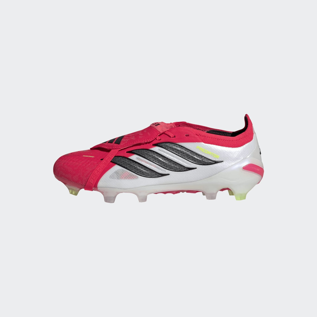 2026 New Arrival adidas Predator Elite Fold-Over Tongue FG Firm Ground Men's Soccer Cleats - Lucid Red/Black/White wholesalehk.shop