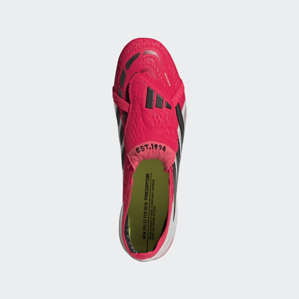 2026 New Arrival adidas Predator Elite Fold-Over Tongue FG Firm Ground Men's Soccer Cleats - Lucid Red/Black/White wholesalehk.shop