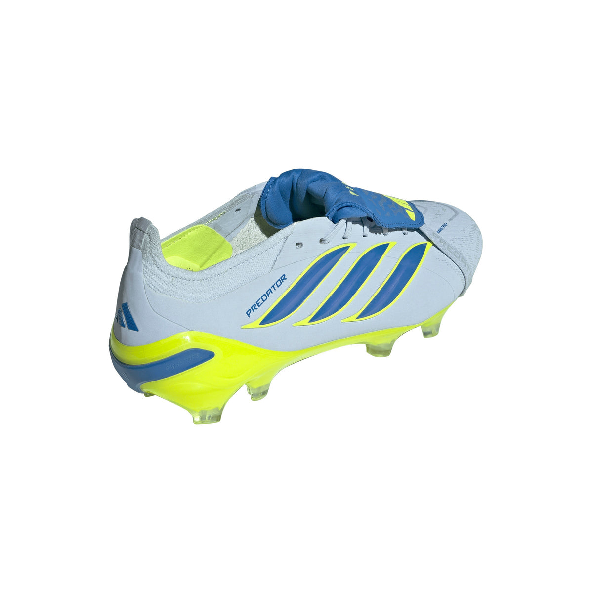 2026 New Arrival adidas Predator Elite Fold-Over Tongue FG Firm Ground Men's Soccer Cleats -Sky/Blue/Yellow wholesalehk.shop