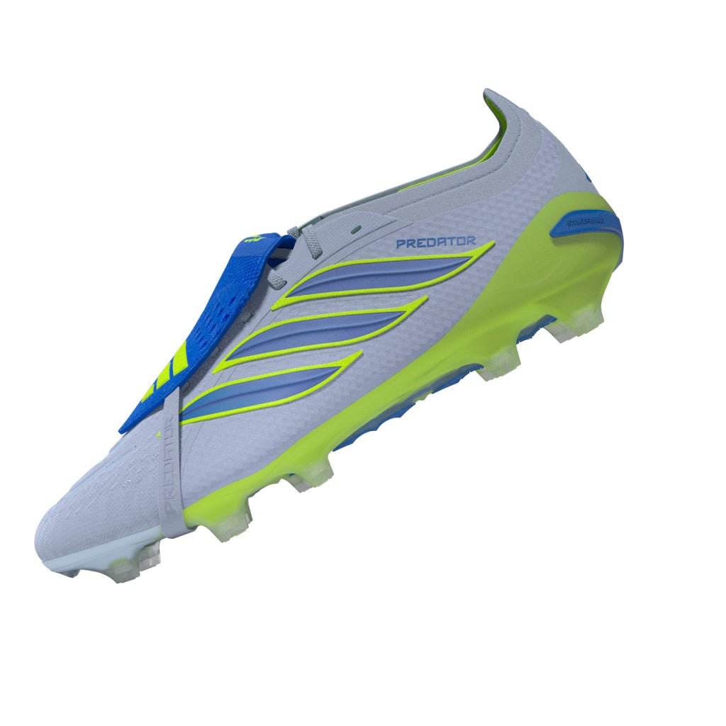 2026 New Arrival adidas Predator Elite Fold-Over Tongue FG Firm Ground Men's Soccer Cleats -Sky/Blue/Yellow wholesalehk.shop