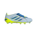 2026 New Arrival adidas Predator Elite Fold-Over Tongue FG Firm Ground Men's Soccer Cleats -Sky/Blue/Yellow wholesalehk.shop