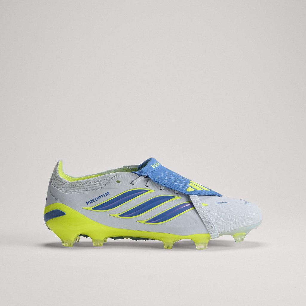 2026 New Arrival adidas Predator Elite Fold-Over Tongue FG Firm Ground Men's Soccer Cleats -Sky/Blue/Yellow wholesalehk.shop