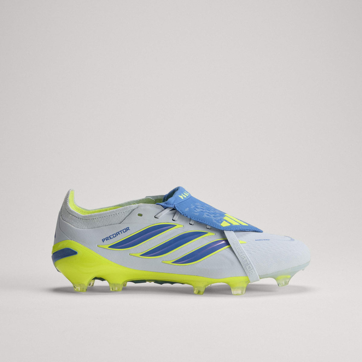 2026 New Arrival adidas Predator Elite Fold-Over Tongue FG Firm Ground Men's Soccer Cleats -Sky/Blue/Yellow wholesalehk.shop