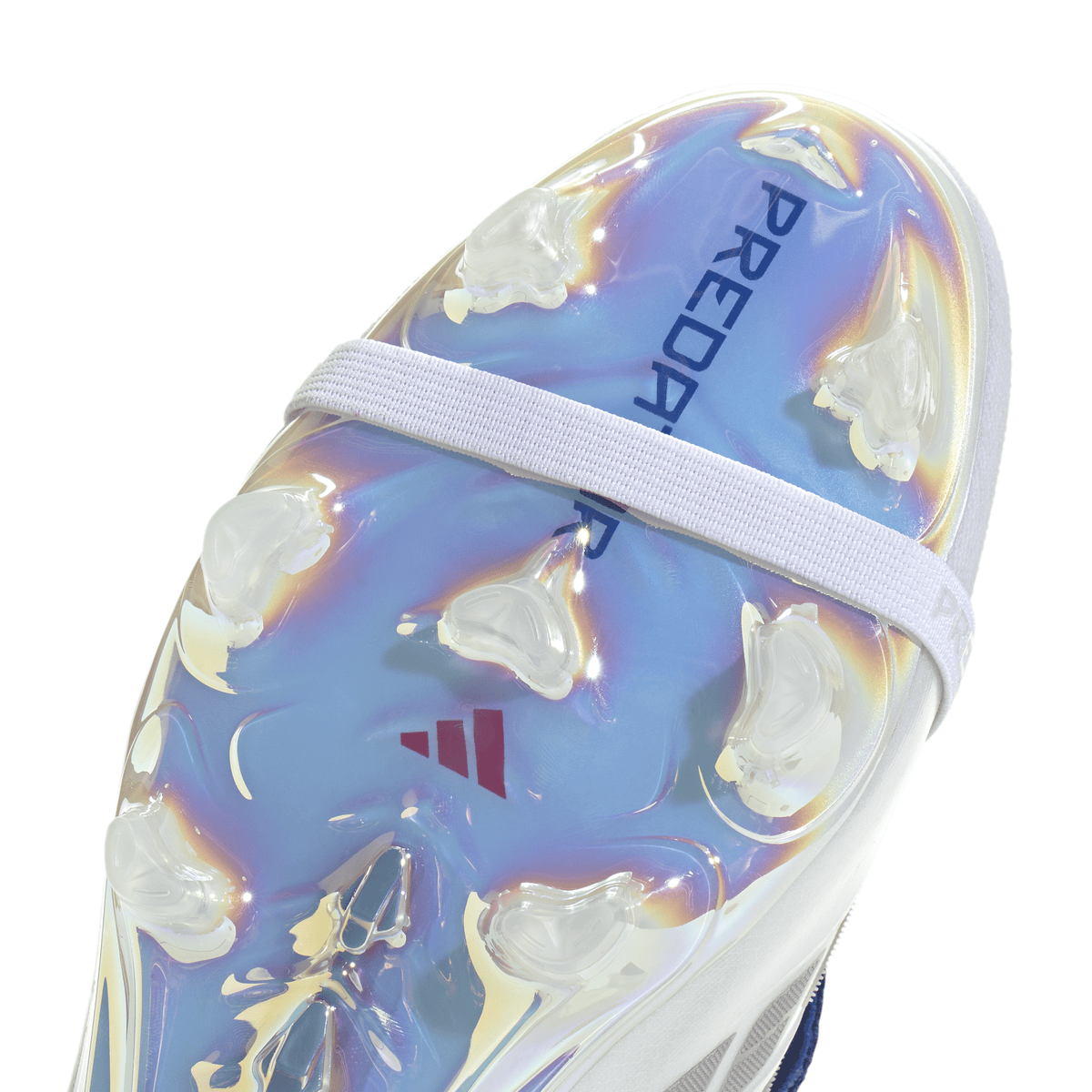 2026 New Arrival adidas Predator Elite Fold-Over Tongue FG Firm Ground Men's Soccer Cleats - White/Zero Metallic/Blue wholesalehk.shop
