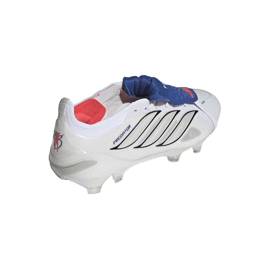 2026 New Arrival adidas Predator Elite Fold-Over Tongue FG Firm Ground Men's Soccer Cleats - White/Zero Metallic/Blue wholesalehk.shop