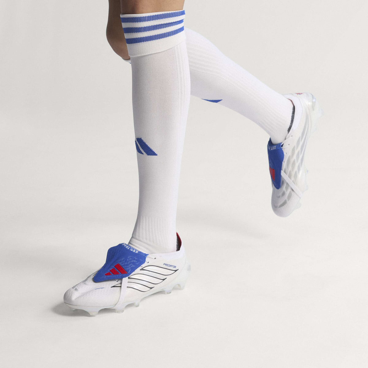 2026 New Arrival adidas Predator Elite Fold-Over Tongue FG Firm Ground Men's Soccer Cleats - White/Zero Metallic/Blue wholesalehk.shop