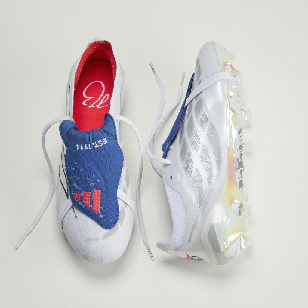 2026 New Arrival adidas Predator Elite Fold-Over Tongue FG Firm Ground Men's Soccer Cleats - White/Zero Metallic/Blue wholesalehk.shop