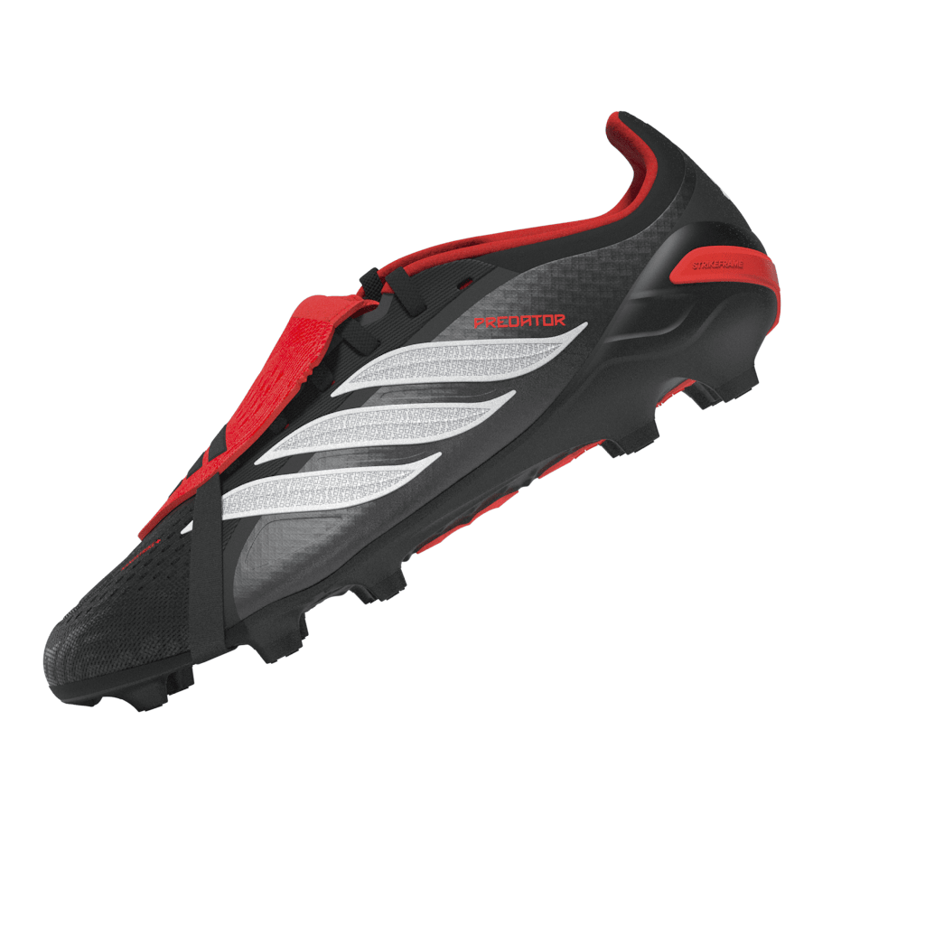 2026 New Arrival adidas Predator Elite Fold-Over Tongue FG Firm Ground Youth Soccer Cleats - Black wholesalehk.shop