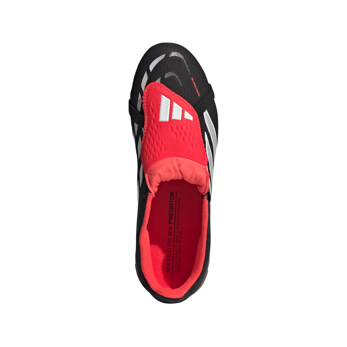 2026 New Arrival adidas Predator Elite Fold-Over Tongue FG Firm Ground Youth Soccer Cleats - Black wholesalehk.shop