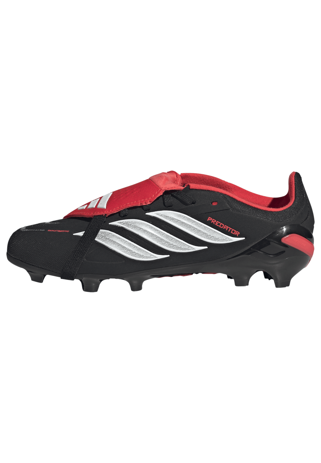2026 New Arrival adidas Predator Elite Fold-Over Tongue FG Firm Ground Youth Soccer Cleats - Black wholesalehk.shop