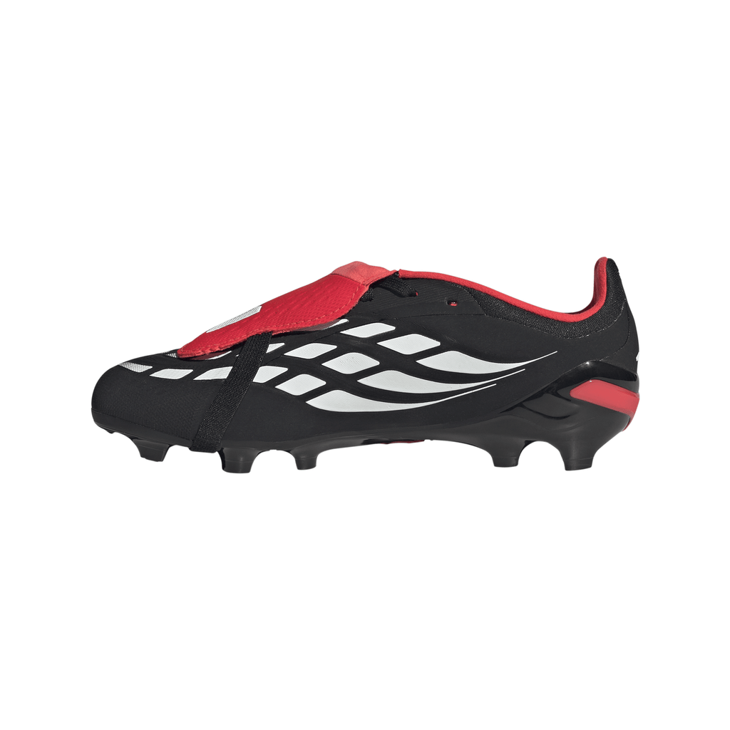 2026 New Arrival adidas Predator Elite Fold-Over Tongue FG Firm Ground Youth Soccer Cleats - Black wholesalehk.shop