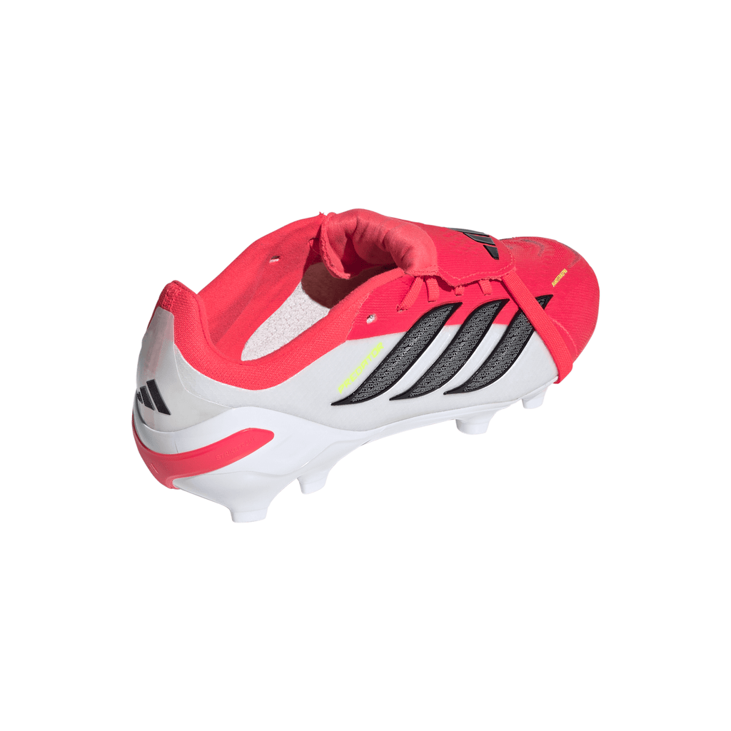 2026 New Arrival adidas Predator Elite Fold-Over Tongue FG Firm Ground Youth Soccer Cleats - Red/Black/White wholesalehk.shop